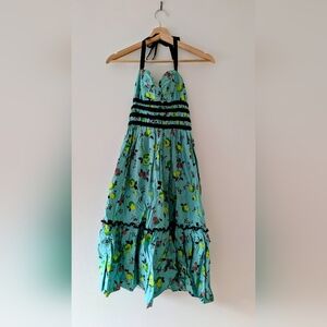 "Fruity booty" Betsey Johnson Cotton Summer Dress